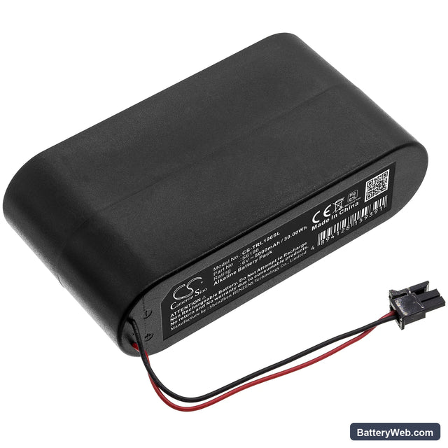 Trilogy DL6100 Replacement Battery, 6V, 5000mAh, Alkaline 1