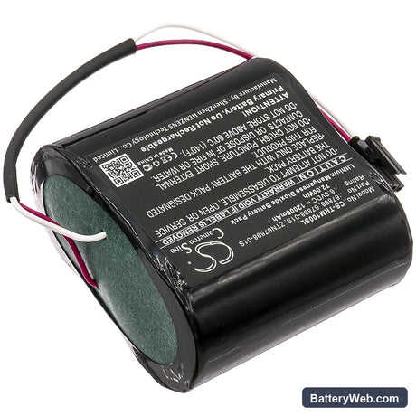 Trimble FM1000 Replacement Battery, 6V, 12000mAh, Li-MnO2 2