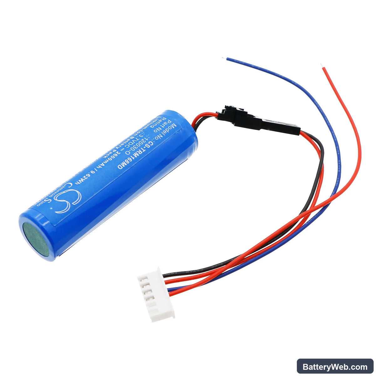 Trumpf OP pillar Teco-Trusystem Replacement Battery, 3.7V, 2600mAh, Li-ion 2