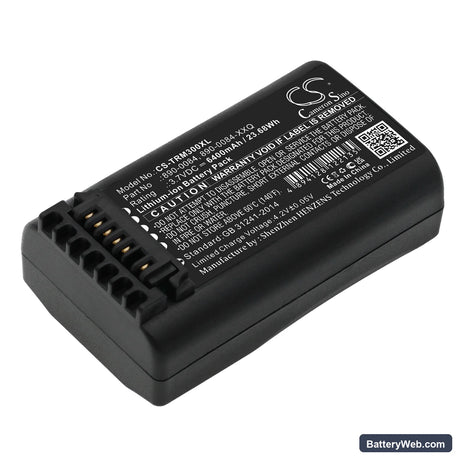 NiKon Nivo C Total Station Replacement Battery, 3.7V, 6400mAh, Li-ion 1