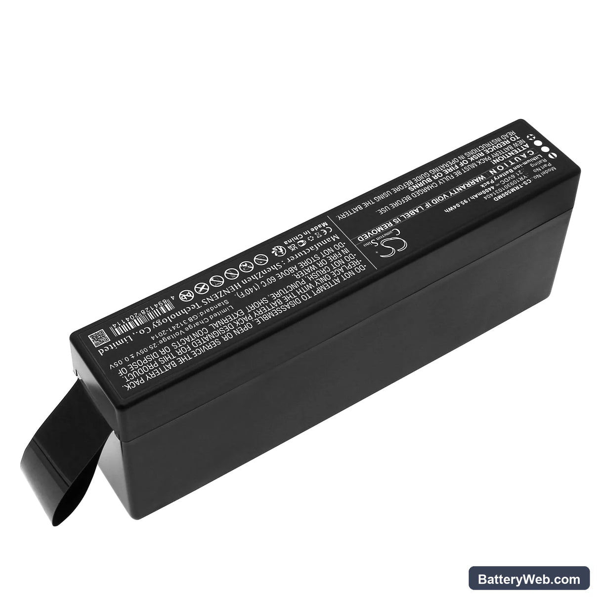 Air Liquide Monnal T50 Replacement Battery, 21.6V, 4400mAh, Li-ion 2