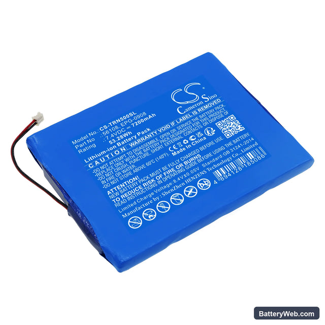 Trimble GPS Net R5 Replacement Battery, 7.4V, 7200mAh, Li-ion 1