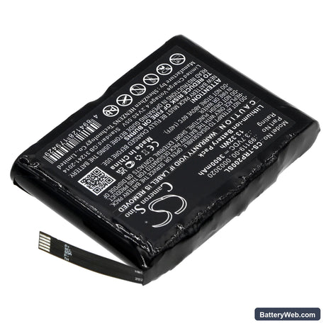 Trimble R1 Replacement Battery, 3.7V, 3600mAh, Li-ion 2
