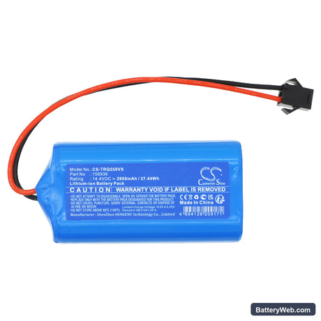 Tesla RoboStar iQ550 Replacement Battery, 14.4V, 2600mAh, Li-ion 3