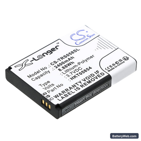 Thuraya SatSleeve Replacement Battery, 3.7V, 2400mAh, Li-Polymer 1