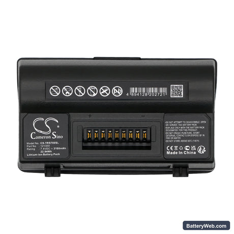Spectra TSC7 Replacement Battery, 7.4V, 3100mAh, Li-ion 5