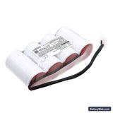 Lite-Plan HRN/4-K Replacement Battery, 4.8V, 4000mAh, Ni-CD 2