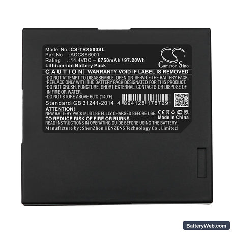 FARO 3D laser scanner Replacement Battery, 14.4V, 6750mAh, Li-ion 5