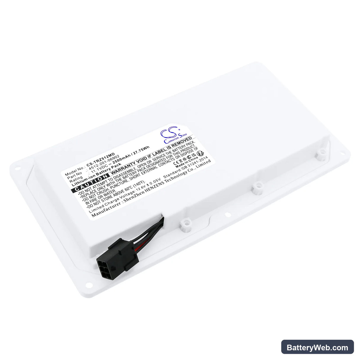 Philips MobileDiagnost wDR Replacement Battery, 11.1V, 2500mAh, Li-ion 1