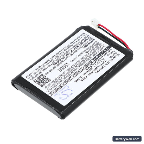 Toshiba Gigabeat MES30VW Replacement Battery, 3.7V, 1000mAh, Li-ion 2