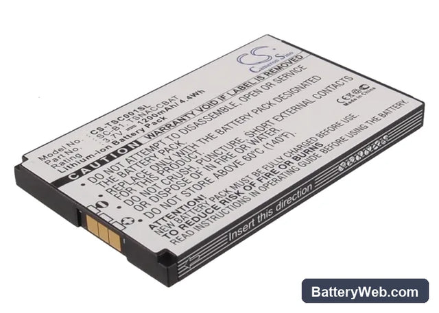 TerreStar Genus Replacement Battery, 3.7V, 1200mAh, Li-ion 1