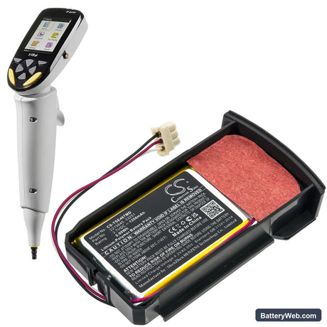 Thermo Scientific E1 Clip Tip 4671 Single Channel Replacement Battery, 3.7V, 1350mAh, Li-Polymer 6