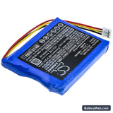 Tosight TSEL-110 Replacement Battery, 7.2V, 1200mAh, Li-ion 2