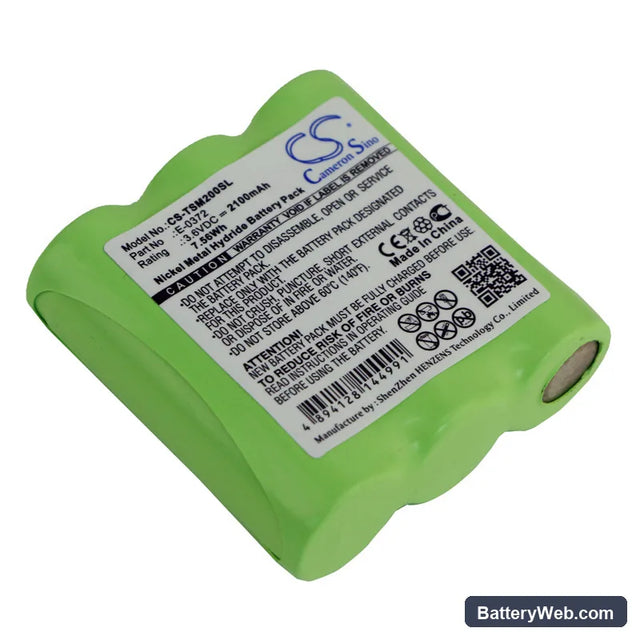 TELETRONIC TSM 2002 Replacement Battery, 3.6V, 2100mAh, Ni-MH 1