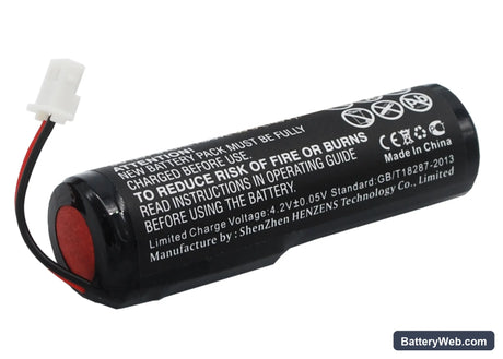 Thermo Scientific S1 Pipet Filler Replacement Battery, 3.7V, 2800mAh, Li-ion 3