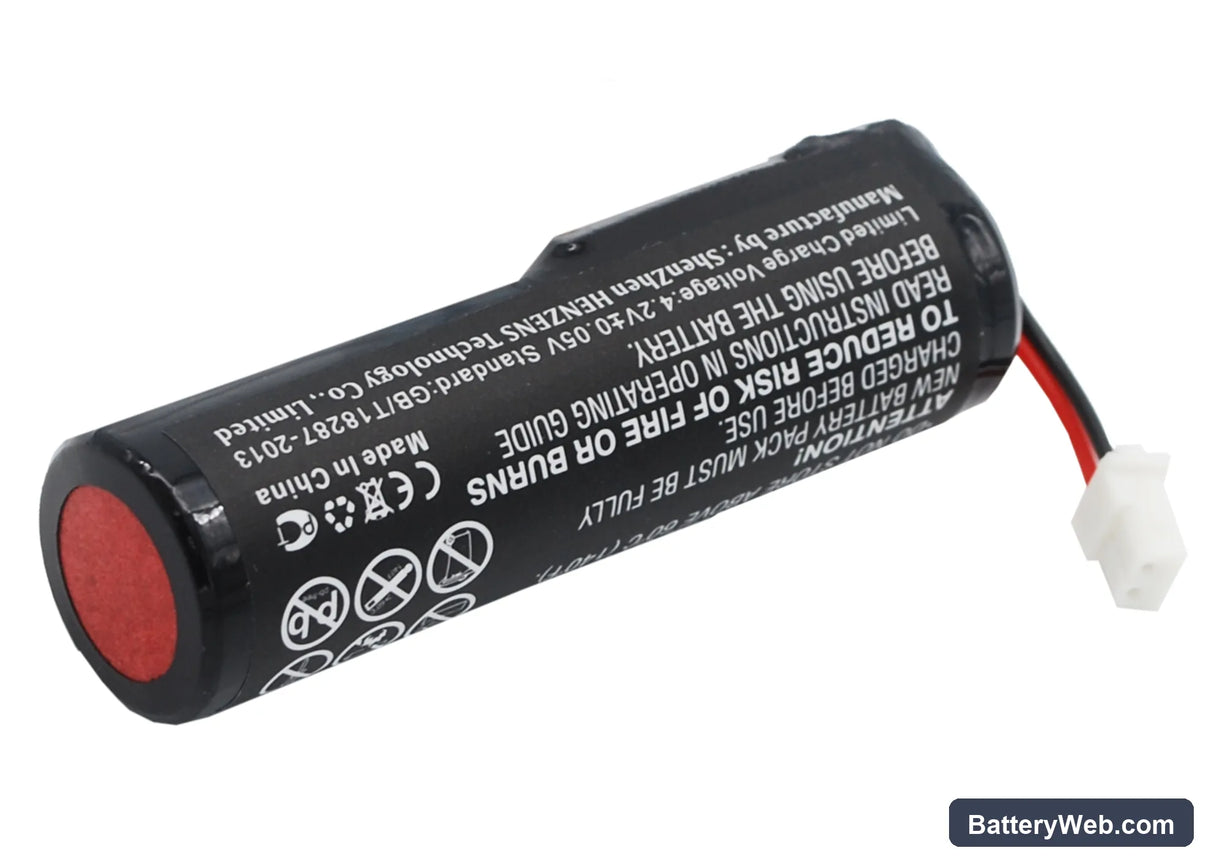 Thermo Scientific S1 Pipet Filler Replacement Battery, 3.7V, 2800mAh, Li-ion 5