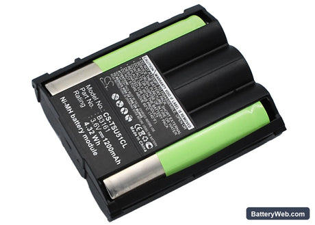 Hirschmann 1200 Replacement Battery, 3.6V, 1200mAh, Ni-MH 2