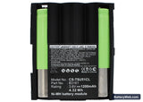 Hirschmann 1200 Replacement Battery, 3.6V, 1200mAh, Ni-MH 5