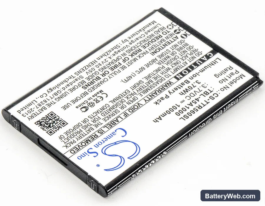 TP-Link 5600 Replacement Battery, 3.7V, 1000mAh, Li-ion 2
