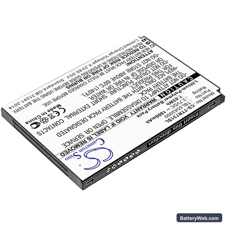 TP-Link M7310 Replacement Battery, 3.7V, 1900mAh, Li-Polymer 2