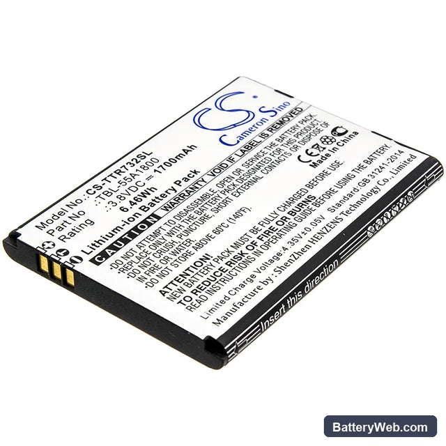 TP-Link M7310 ver 1 Replacement Battery, 3.8V, 1700mAh, Li-ion 1
