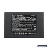 Triplett CamView IP Pro-8W HD CCTV Tester Replacement Battery, 7.4V, 2700mAh, Li-Polymer 5