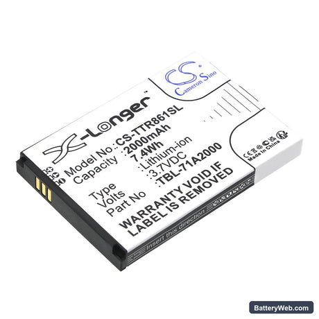 TP-Link TL-TR861 Replacement Battery, 3.7V, 2000mAh, Li-ion 1