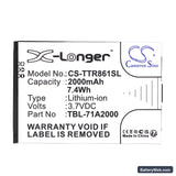TP-Link TL-TR861 Replacement Battery, 3.7V, 2000mAh, Li-ion 5