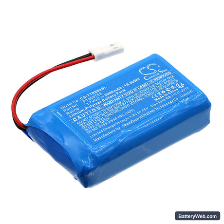 Triplett 8060 CamView Elite Video Test Monitor Replacement Battery, 3.7V, 5000mAh, Li-Polymer 1