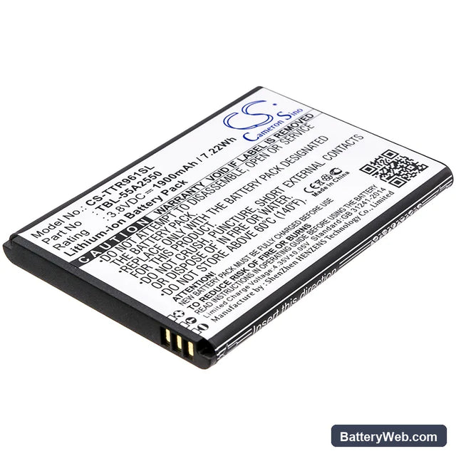 TP-Link TL-TR961 Replacement Battery, 3.8V, 1900mAh, Li-ion 1