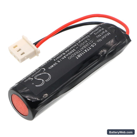 Technoalarm TX110 Replacement Battery, 3.6V, 2600mAh, Li-SOCl2 2