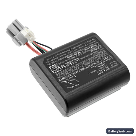 Toshiba VC-CLS2 Replacement Battery, 10.8V, 1800mAh, Li-ion 2