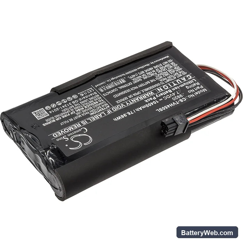 Televes H45 Replacement Battery, 7.4V, 10400mAh, Li-ion 2