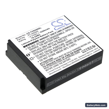 TwoNav Aventura 2 Replacement Battery, 3.7V, 5200mAh, Li-Polymer 1