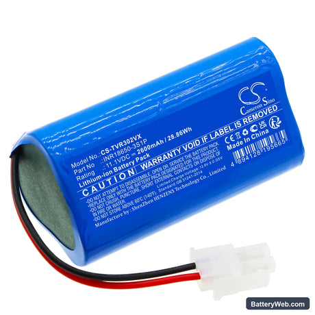 TOTAL TVCRR30201 Replacement Battery, 11.1V, 2600mAh, Li-ion 1