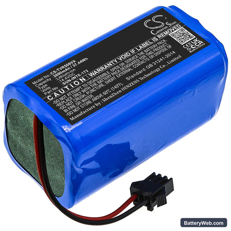 Goovi D380 Replacement Battery, 14.4V, 2600mAh, Li-ion 1