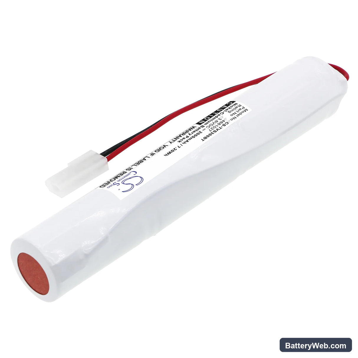 NLB 365 Replacement Battery, 3.6V, 2000mAh, Ni-CD 2