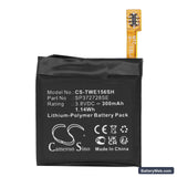 Ticwatch WE11056 Replacement Battery, 3.8V, 300mAh, Li-Polymer 3