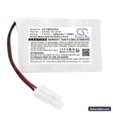 Twinbird HC-E202 Replacement Battery, 3.6V, 2000mAh, Ni-MH 3