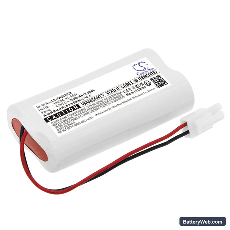 Twinbird HC-E221 Replacement Battery, 4.8V, 2000mAh, Ni-MH 1