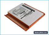 Gigabyte gSmart i Replacement Battery, 3.7V, 950mAh, Li-ion 1