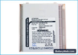 Gigabyte gSmart i Replacement Battery, 3.7V, 1600mAh, Li-ion 5