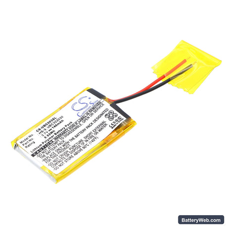Ultralife UBC322030 Replacement Battery, 3.7V, 140mAh, Li-Polymer 1