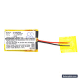 Ultralife UBC322030 Replacement Battery, 3.7V, 140mAh, Li-Polymer 3