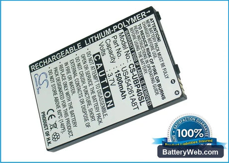 mova 305 Replacement Battery, 3.7V, 1500mAh, Li-Polymer 1