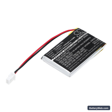 Uniden UBW2101C Camera Replacement Battery, 3.7V, 1250mAh, Li-Polymer 1