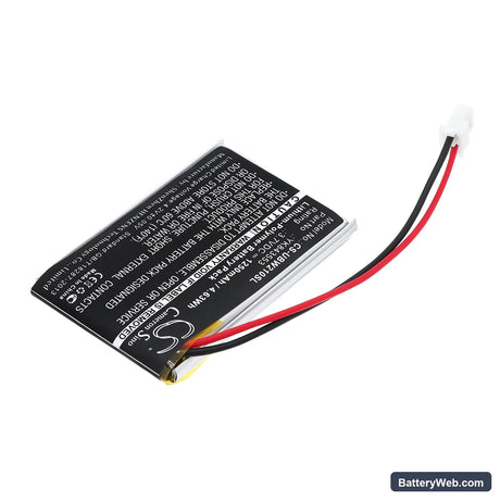 Uniden UBW2101C Camera Replacement Battery, 3.7V, 1250mAh, Li-Polymer 2