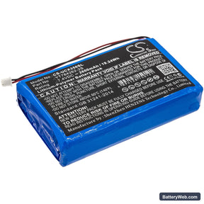 Uniwell CX3500 Replacement Battery, 7.4V, 2600mAh, Li-Polymer 1
