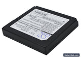 Creative Zen Protable Media Center Replacement Battery, 3.7V, 3750mAh, Li-Polymer 3