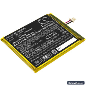 Urovo i6310 Replacement Battery, 3.8V, 3650mAh, Li-Polymer 1
